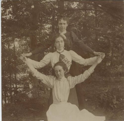 Photograph of Charlotte Riley and Friends