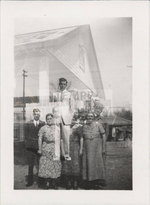 Photograph of Charles and Elmer Ridenour
