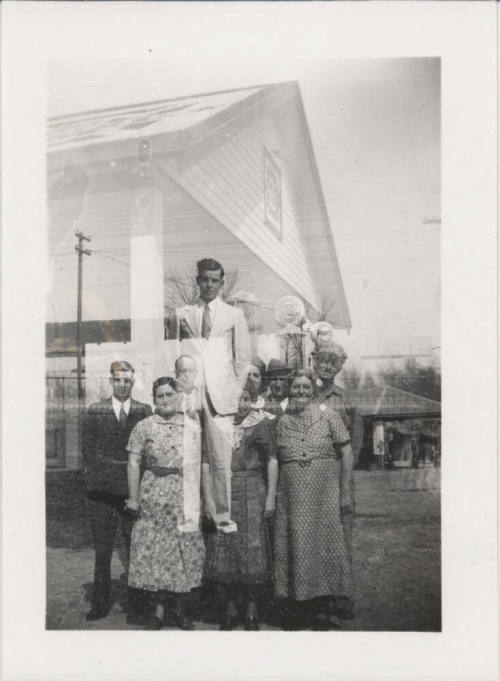 Photograph of Charles and Elmer Ridenour
