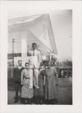 Photograph of Charles and Elmer Ridenour