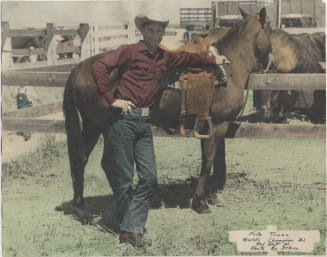 Colorized Photo of Fritz Truan, 1941
