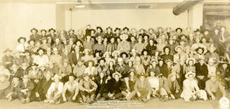 Cowboys and Cowgirls at the 15th Annual World's Championship Rodeo Madison Square Garden, NY City, Oct 9-27, 1940