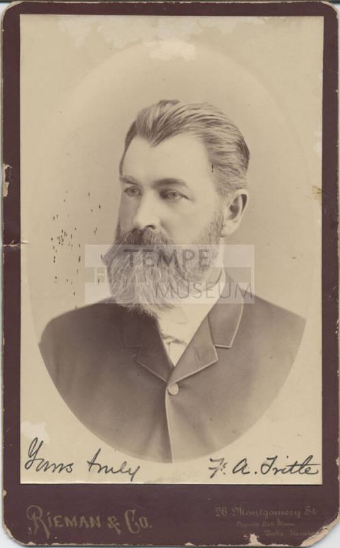Portrait of F.A. Tritle