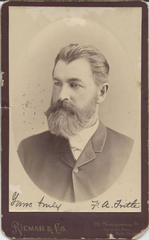 Portrait of F.A. Tritle