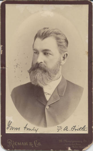 Portrait of F.A. Tritle