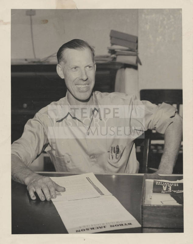 Portrait of Tempe Fire Chief Carl Spain
