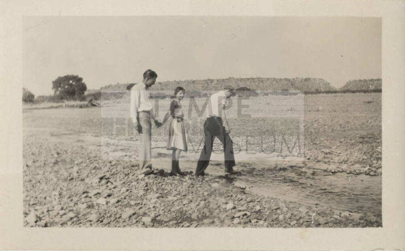 Unidentified Photograph of Three People