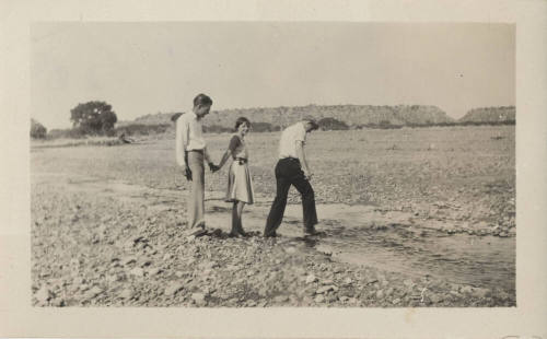 Unidentified Photograph of Three People