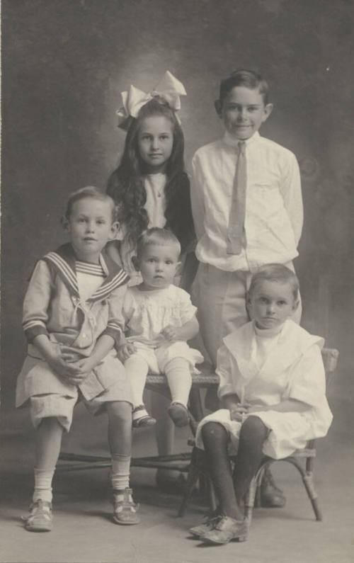 Portrait of Windes Family Children