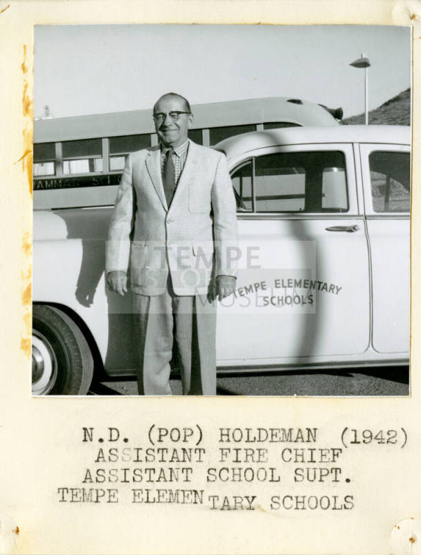 N.D. Holdeman - Assist. School Superintendent/Fire Chief
