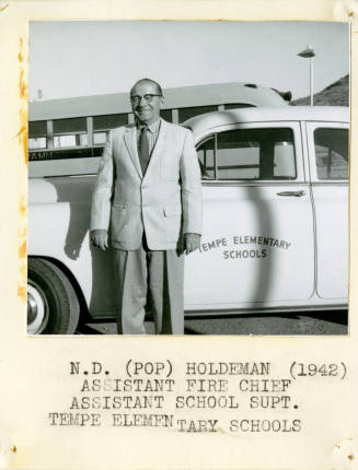 N.D. Holdeman - Assist. School Superintendent/Fire Chief
