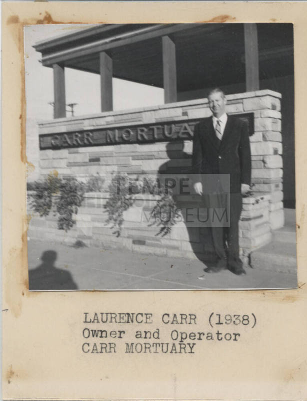 Laurence Carr - Owner - Carr Mortuary