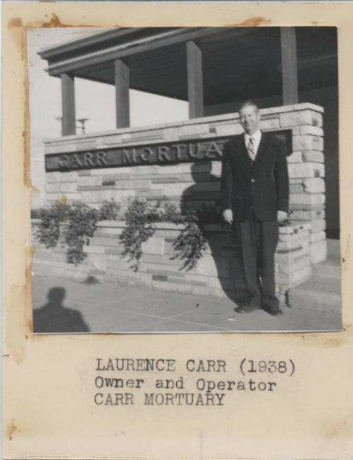 Laurence Carr - Owner - Carr Mortuary