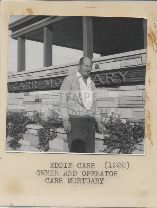 Eddie Carr - Owner - Carr Mortuary