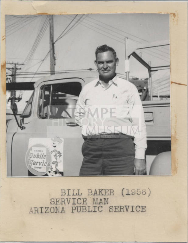 Bill Baker -Arizona Public Service Man