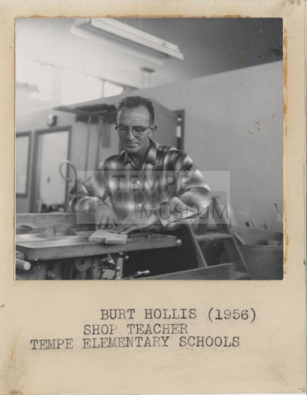 Burt Hollis -Teacher-Tempe Elementary
