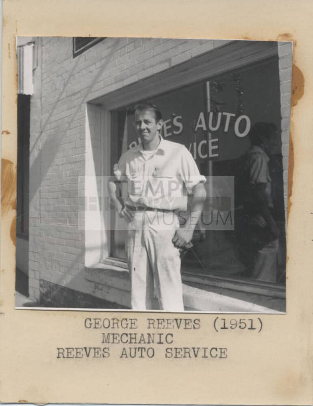 George Reeves -Mechanic-Reeves Auto Service