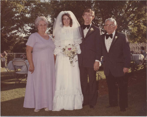 Wedding Photo of Karl and Brenda Wesson