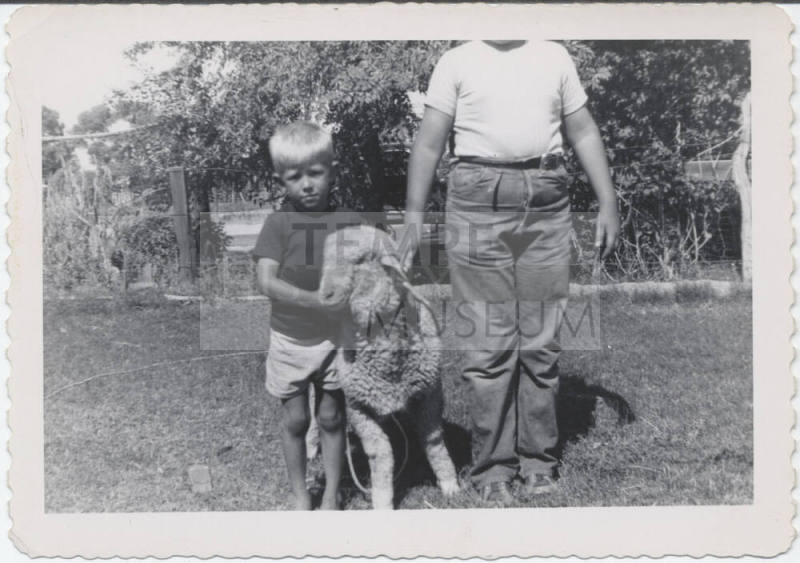 Portrait of Karl and Tim Wesson