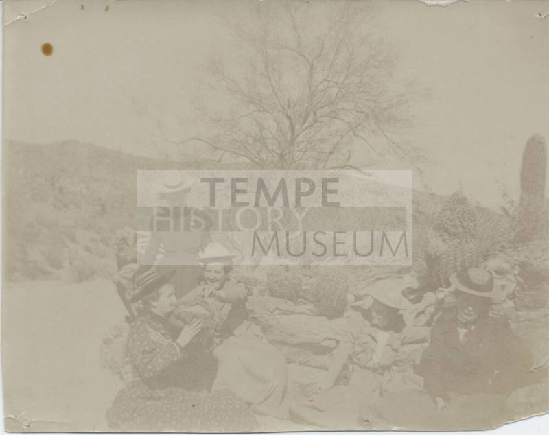 Group of Women at Hieroglyphic Canyon