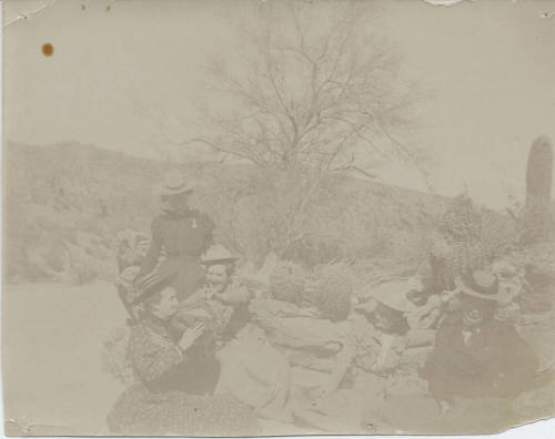 Group of Women at Hieroglyphic Canyon