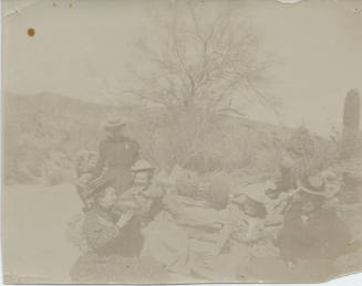 Group of Women at Hieroglyphic Canyon