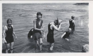 Swimming on Annual Zetetic Society Trip