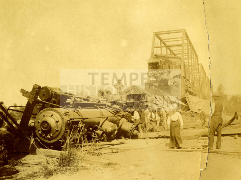 Maricopa/Phoenix Railroad Bridge Train Wreck