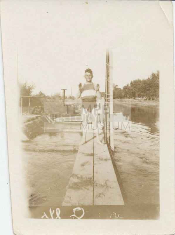 Ready for a Swim in a Canal