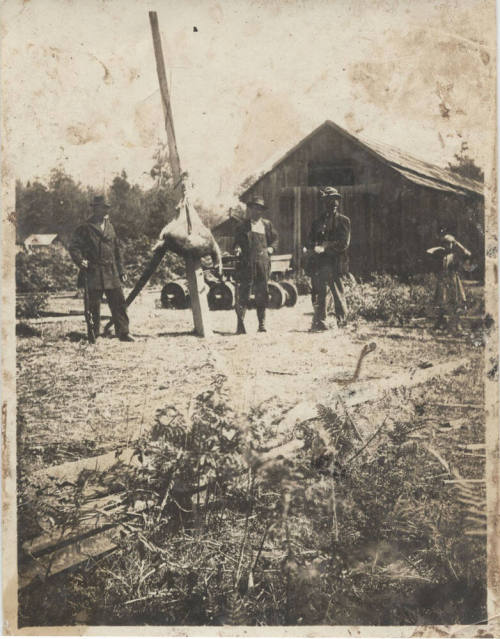 Deer Hunters with Deer Kill