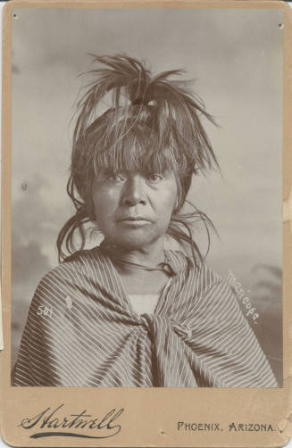 Portrait of a Maricopa Indian