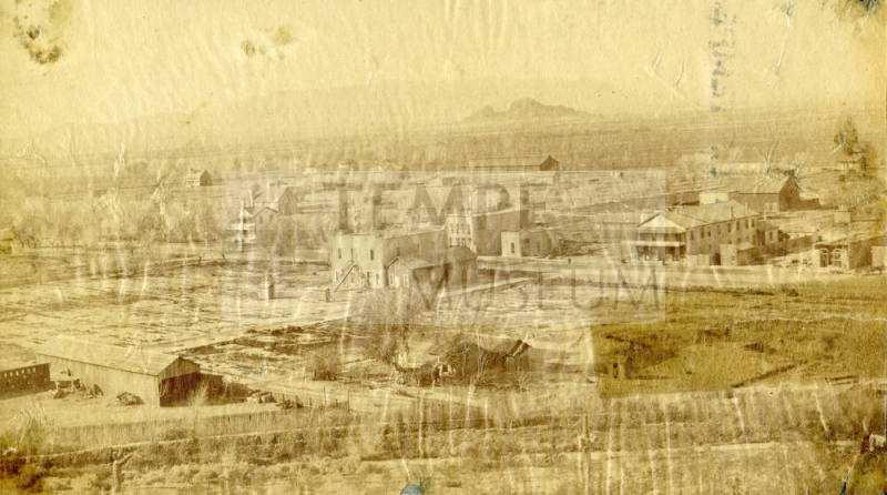 Aerial view of Downtown Tempe