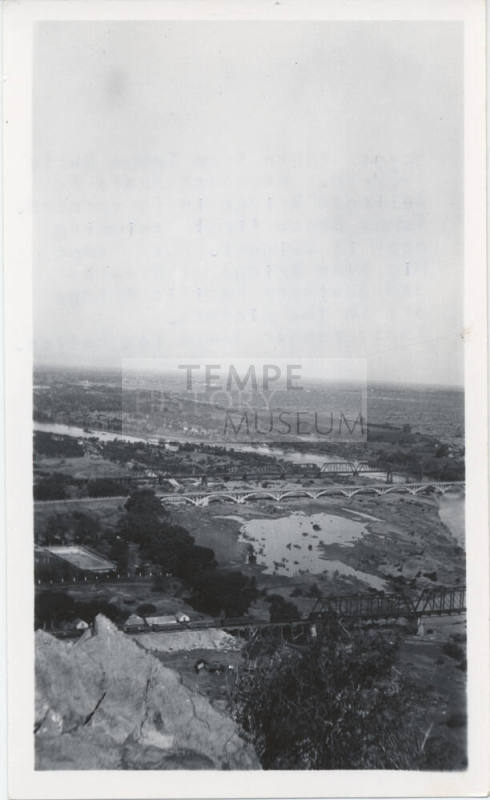 Aerial View from Tempe Butte