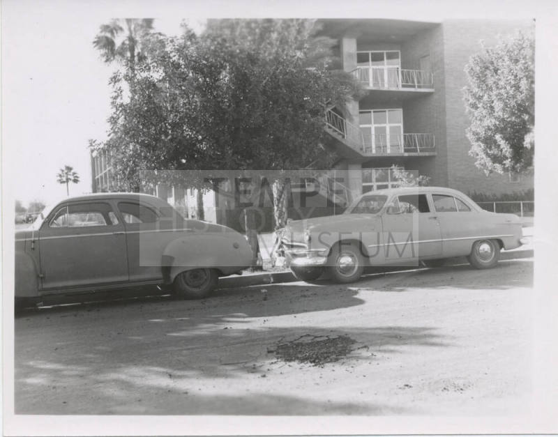 Cars Parked on College Avenue