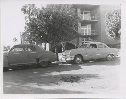 Cars Parked on College Avenue