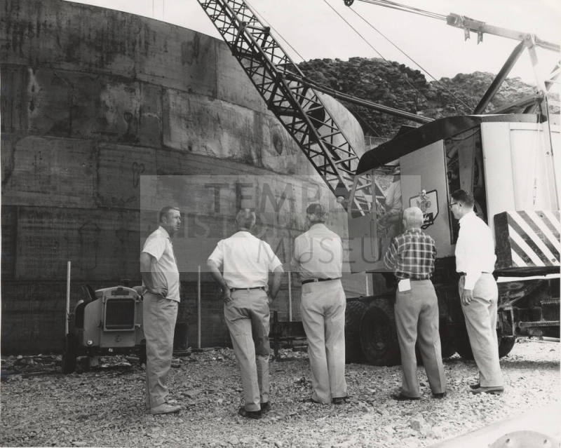 Construction of Water Tank on Hayden Butte