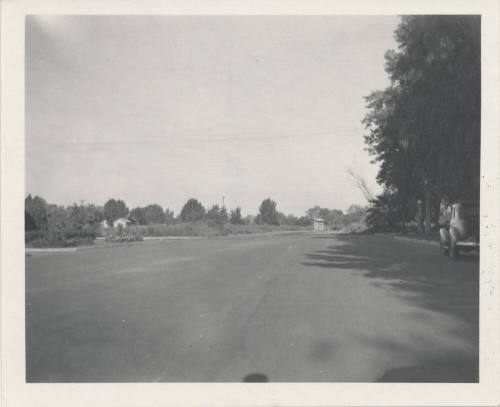 West Seventh Street with Automobile