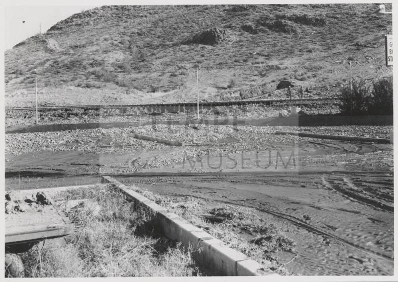 Water Main and R.R. Tracks by Tempe Butte