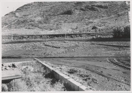 Water Main and R.R. Tracks by Tempe Butte