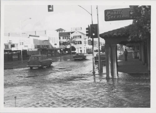 Flood at Mill Avenue and Fifth Street