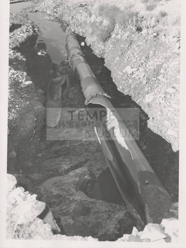 Ruptured Water Line Break