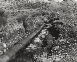 Broken Water Main at Tempe Butte