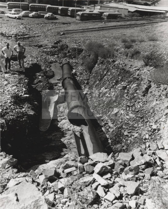 Ruptured Water Line Break