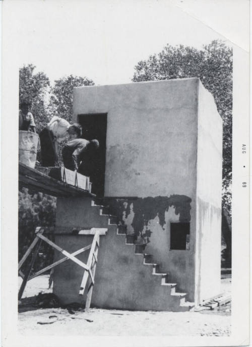 Construction of Tempe Beach Theater