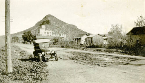 West 1st Street, Hayden Flour Mill and Butte