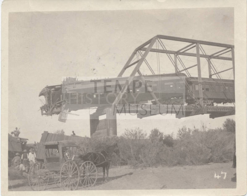 Collapse of Maricopa and Phoenix Railroad Bridge