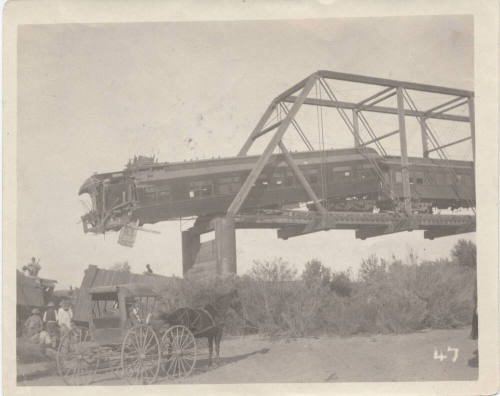 Collapse of Maricopa and Phoenix Railroad Bridge