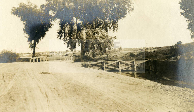 Railroad Bridge Over Irrigation Canal