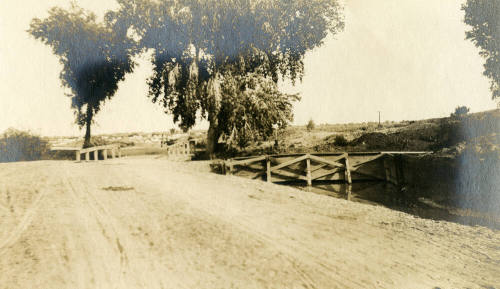 Railroad Bridge Over Irrigation Canal