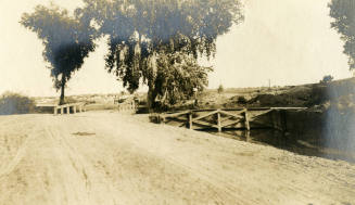 Railroad Bridge Over Irrigation Canal